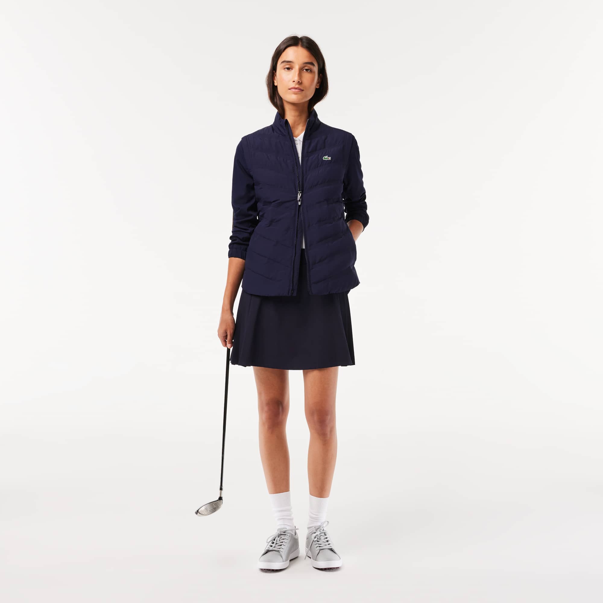 Chaussures de golf G Elite femme en cuir Performance - Gris - Lacoste - Femme