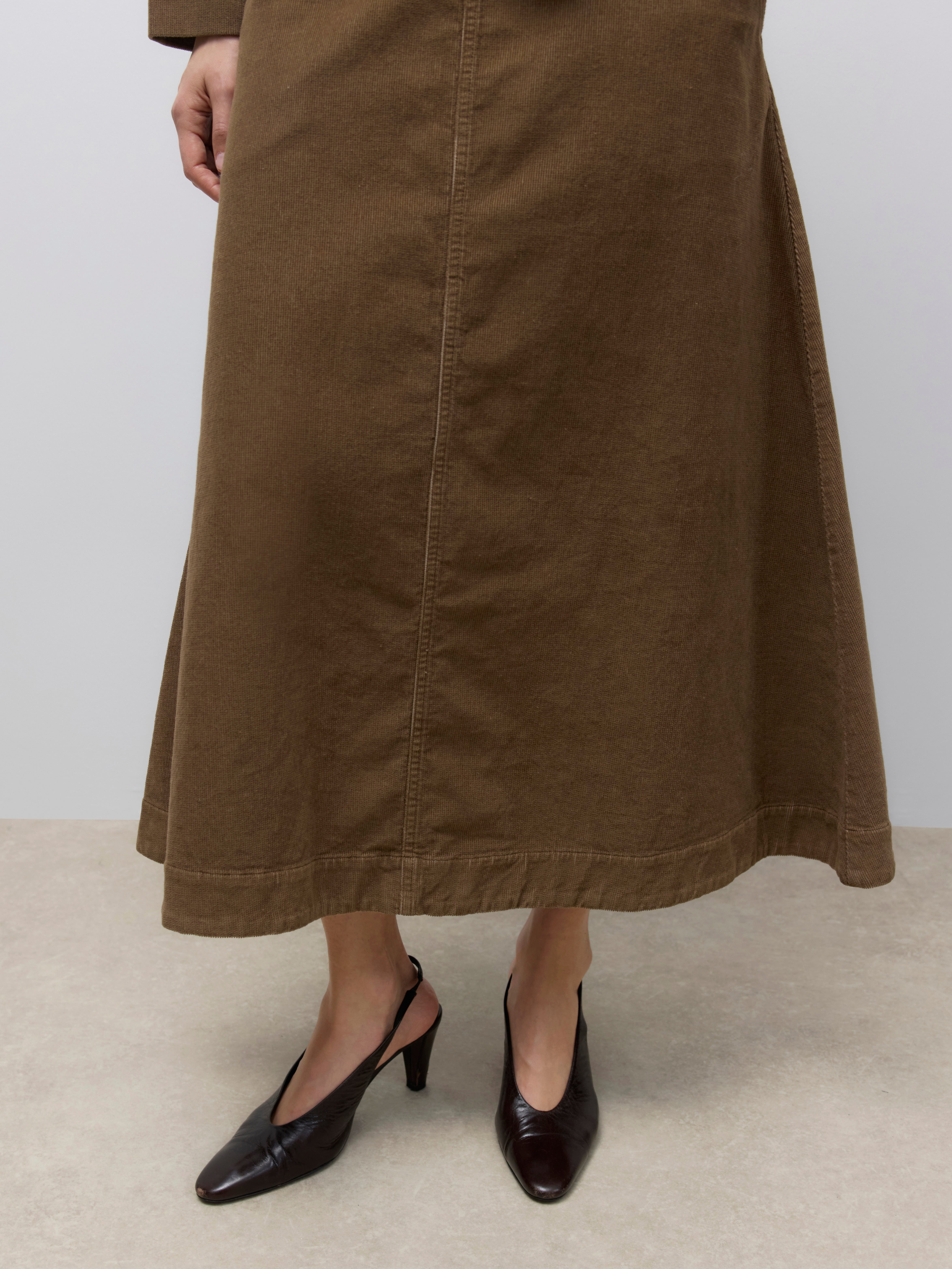 AWTALA High waist Lange rok