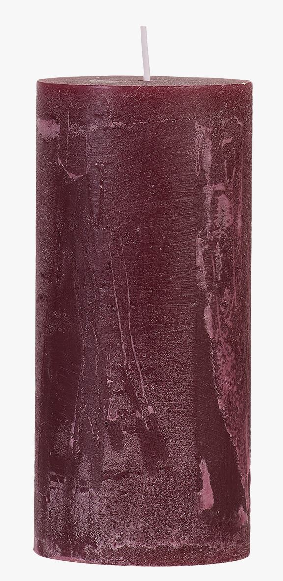 Kubbelys mørk rød - 7x10 cm