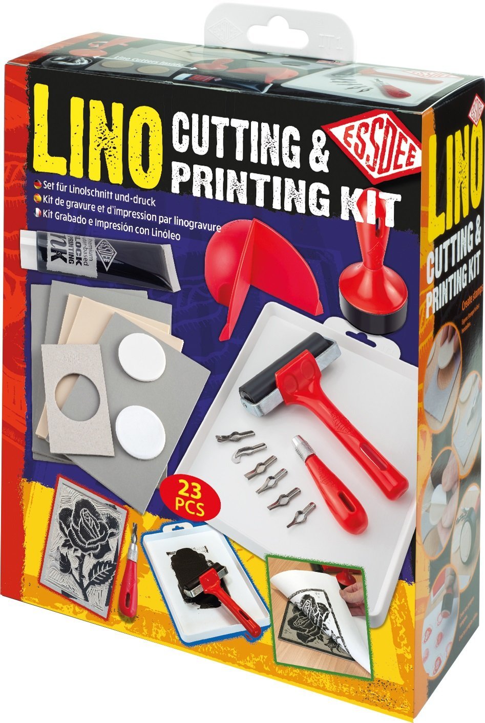 Essdee Linolschnitt und -druck, Set
