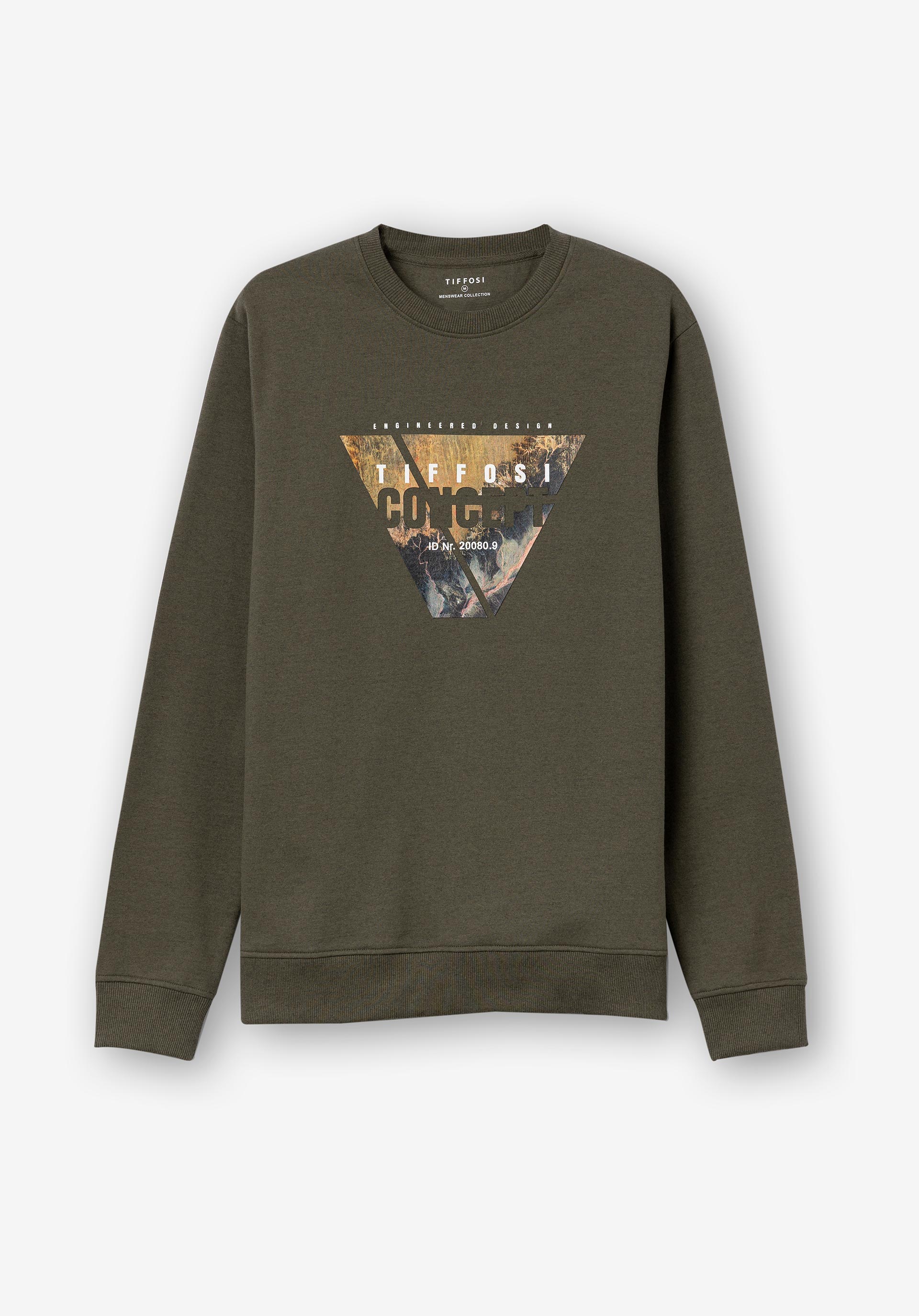 Sweatshirt com Estampado Frontal