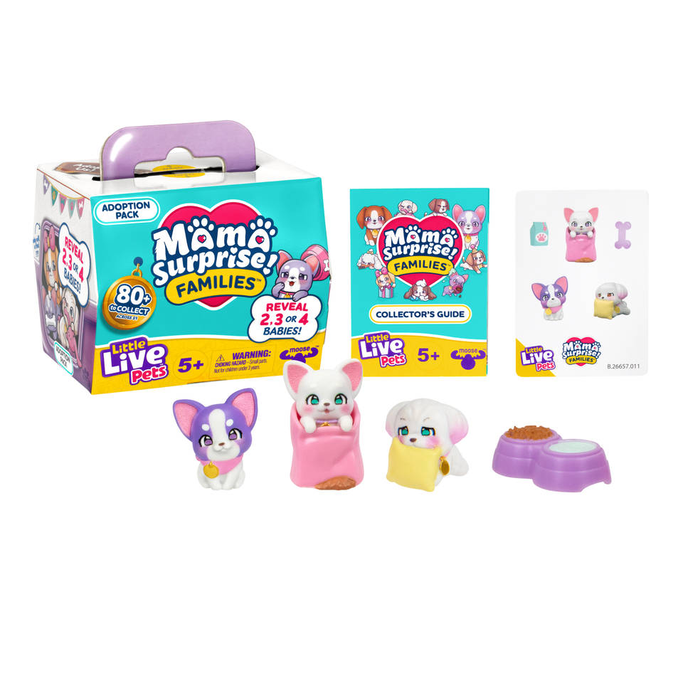 Little Live Pets Mama Surprise familie adoptie set