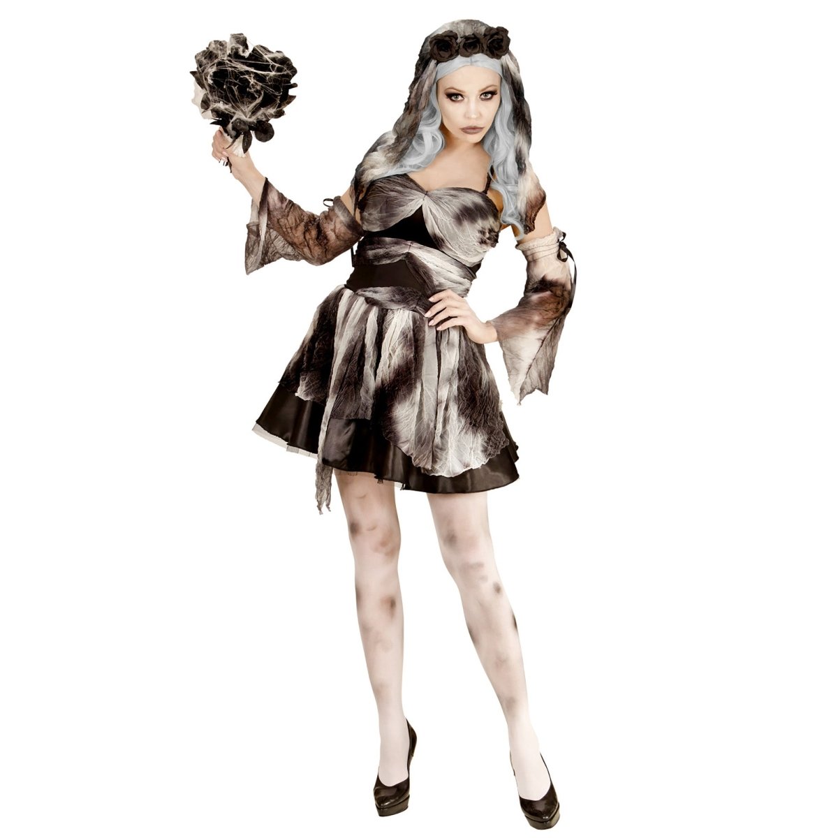 Halloween Jurk Dames Dode Bruid