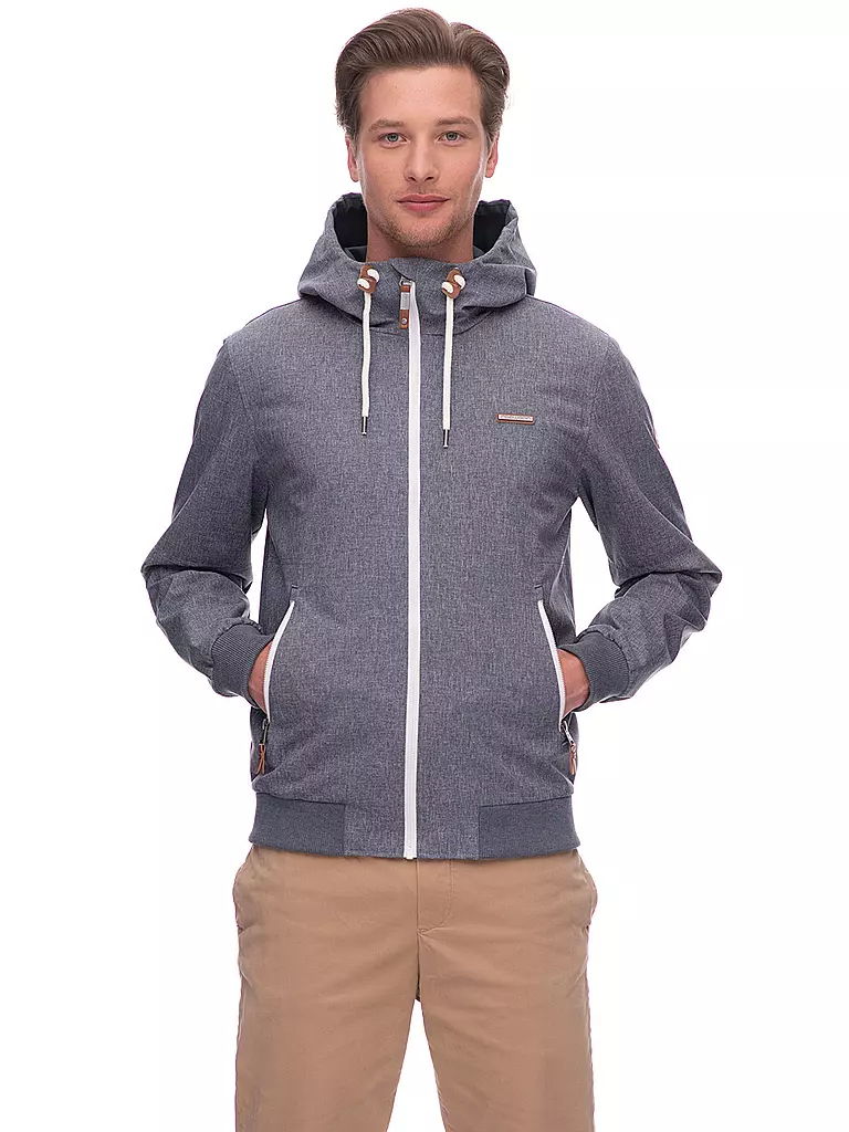 RAGWEAR Jacke STEWIE grau