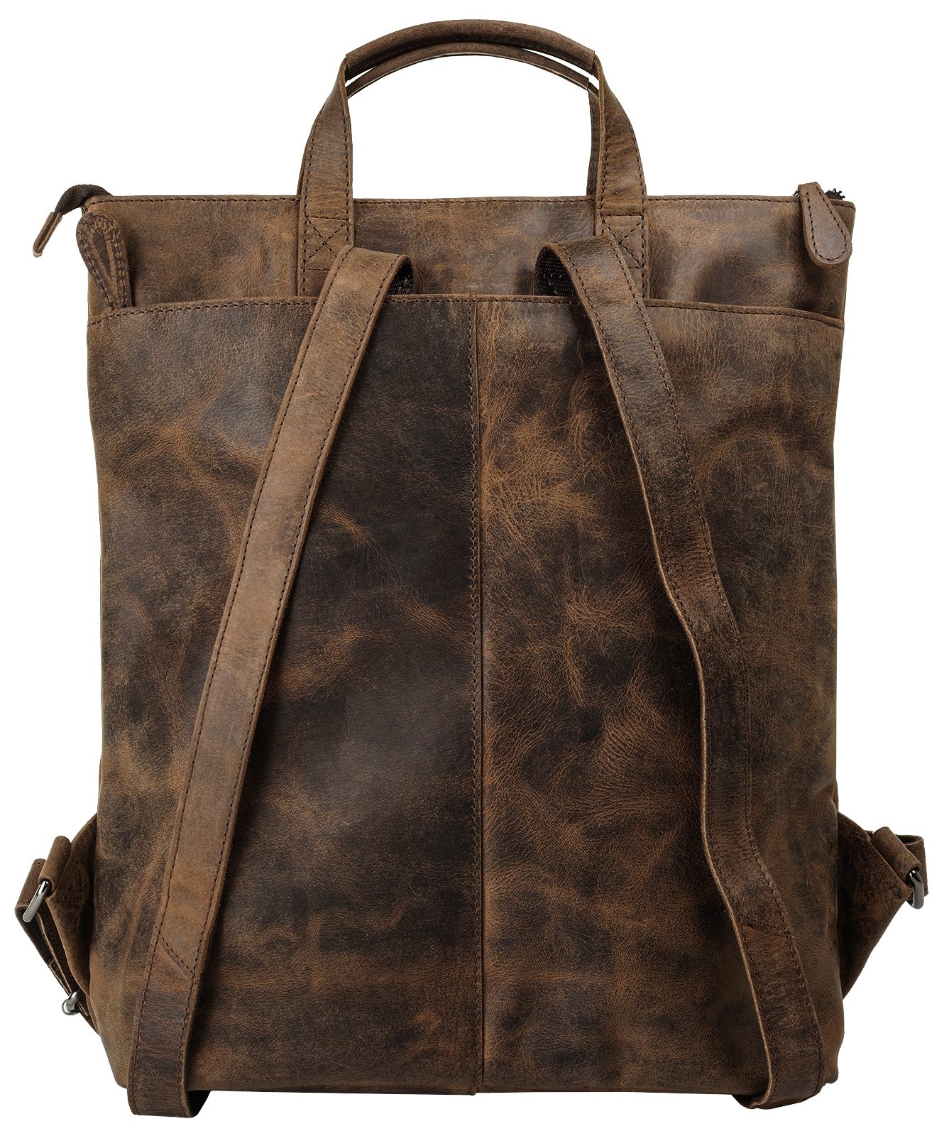Bagan Cityrucksack echt Leder