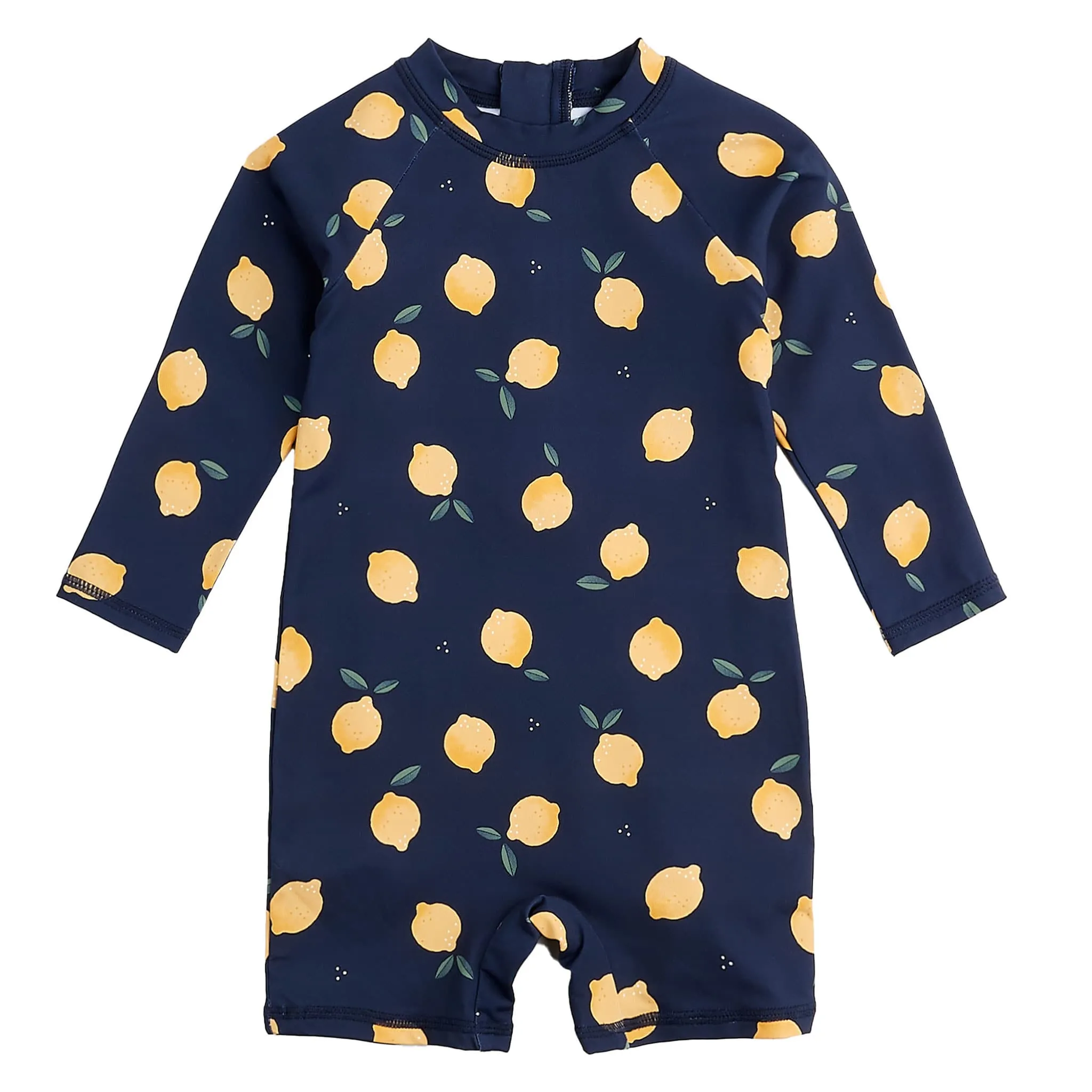 Petit Lem Maillot UV Manches Longues Citrons 0-24mois
