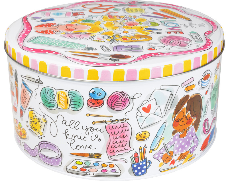 Rond blik 24cm Creativity