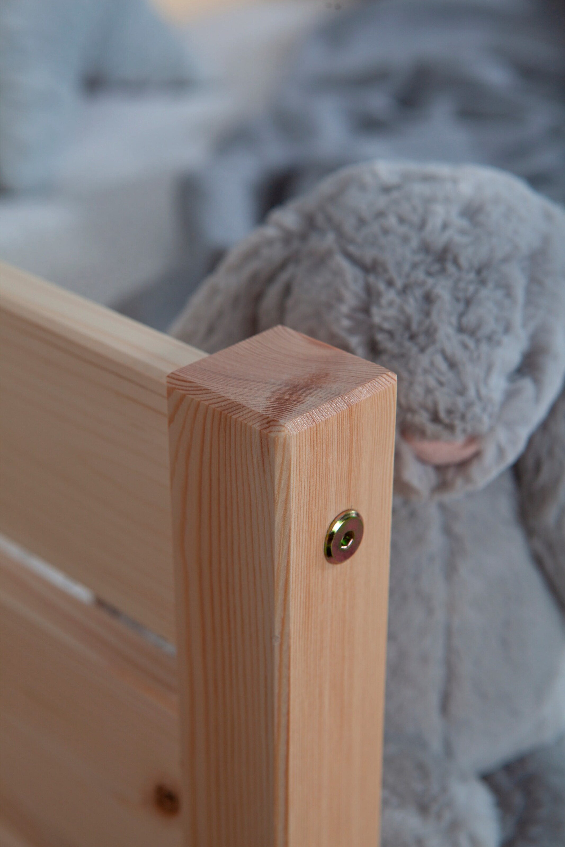 Ticaa Sofabett Naomi inkl. Funktionsschubkästen, 90x200 Natur