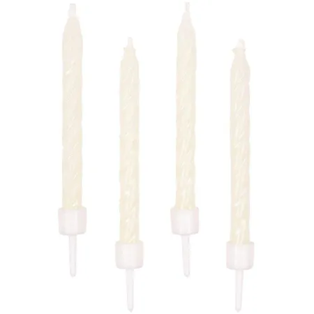 amscan Geburtstagskerzen - Glow in the Dark, 10er