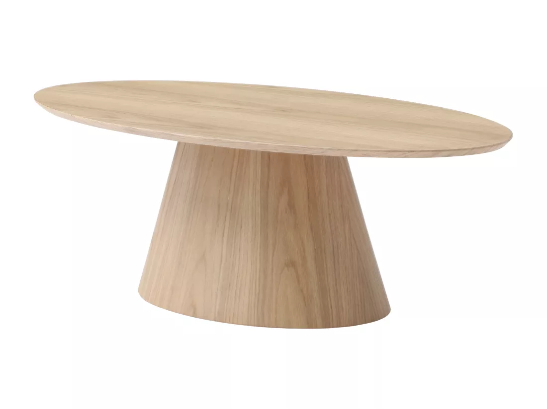Table basse placage chêne - Naturel clair - ANTELADA