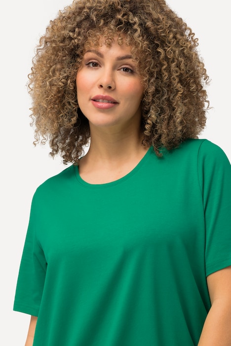 T-Shirt, A-Linie, Rundhalsausschnitt, Halbarm