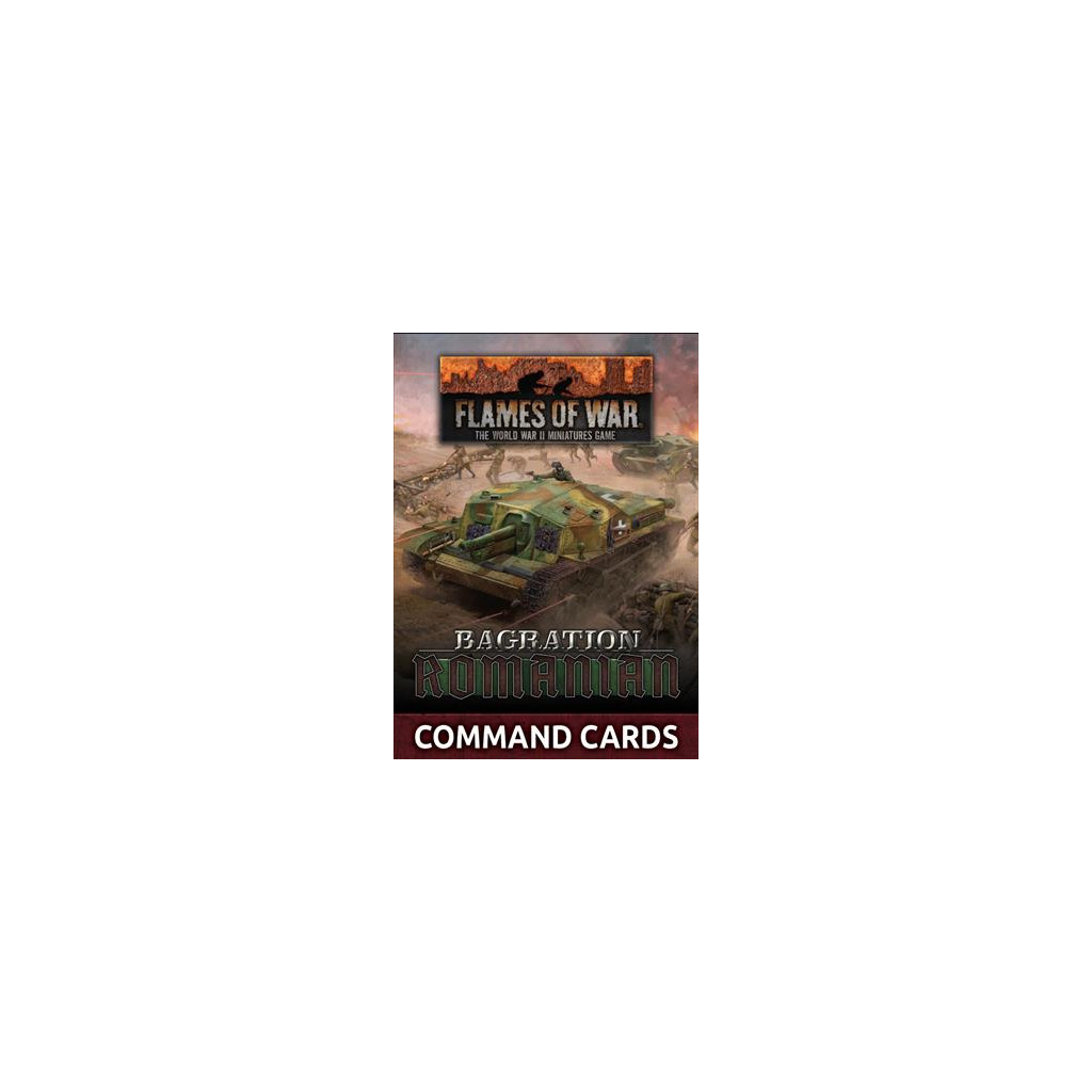 Flames of War - Bagration: Romanian Command Cards