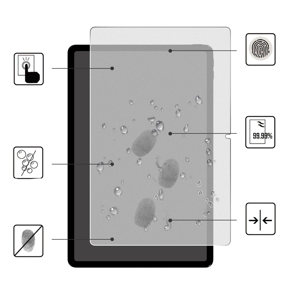 Lenovo Tab M11 (1. Gen.) Full-Screen Vollbild Panzer Glas Display Schutz