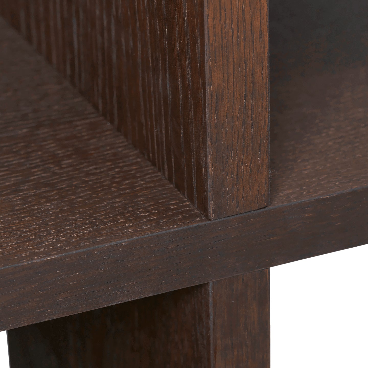 Ferm Living Kona Stellingkast 2 x 2 - Dark Stained