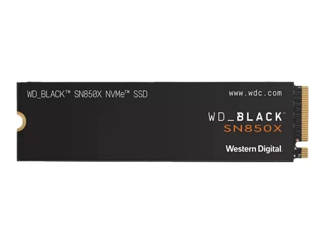 WD_BLACK SN850X NVMe SSD WDS200T2X0E - SSD - 2 TB - intern - M.2 2280 - PCIe 4.0 x4 (NVMe)