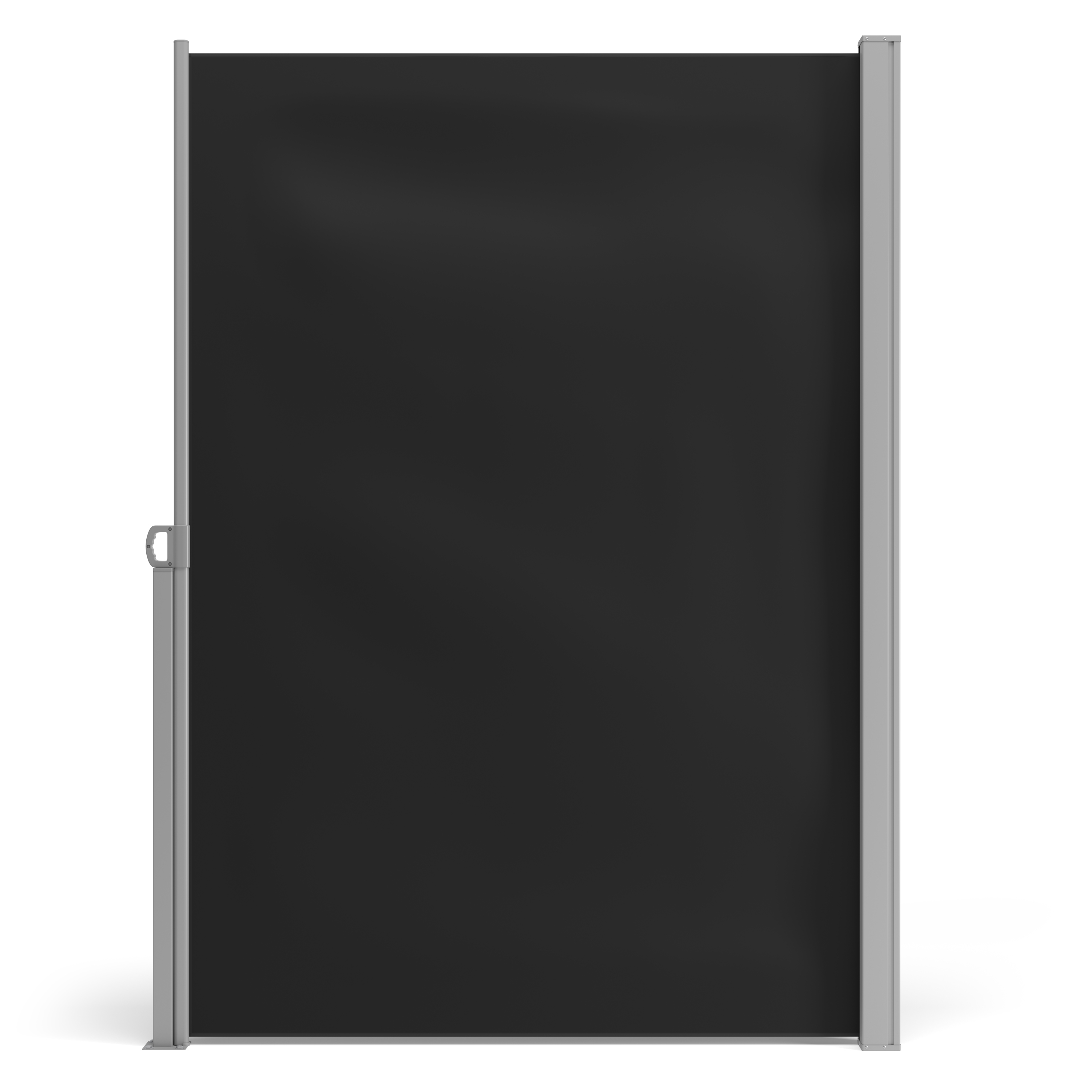 Seitenmarkise 200 x 500 cm schwarz
