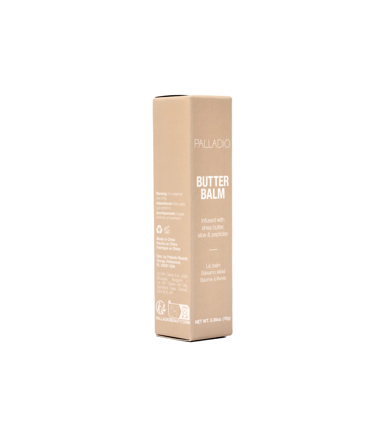 Palladio - Bálsamo Labial Butter Balm - 01: French Vanilla