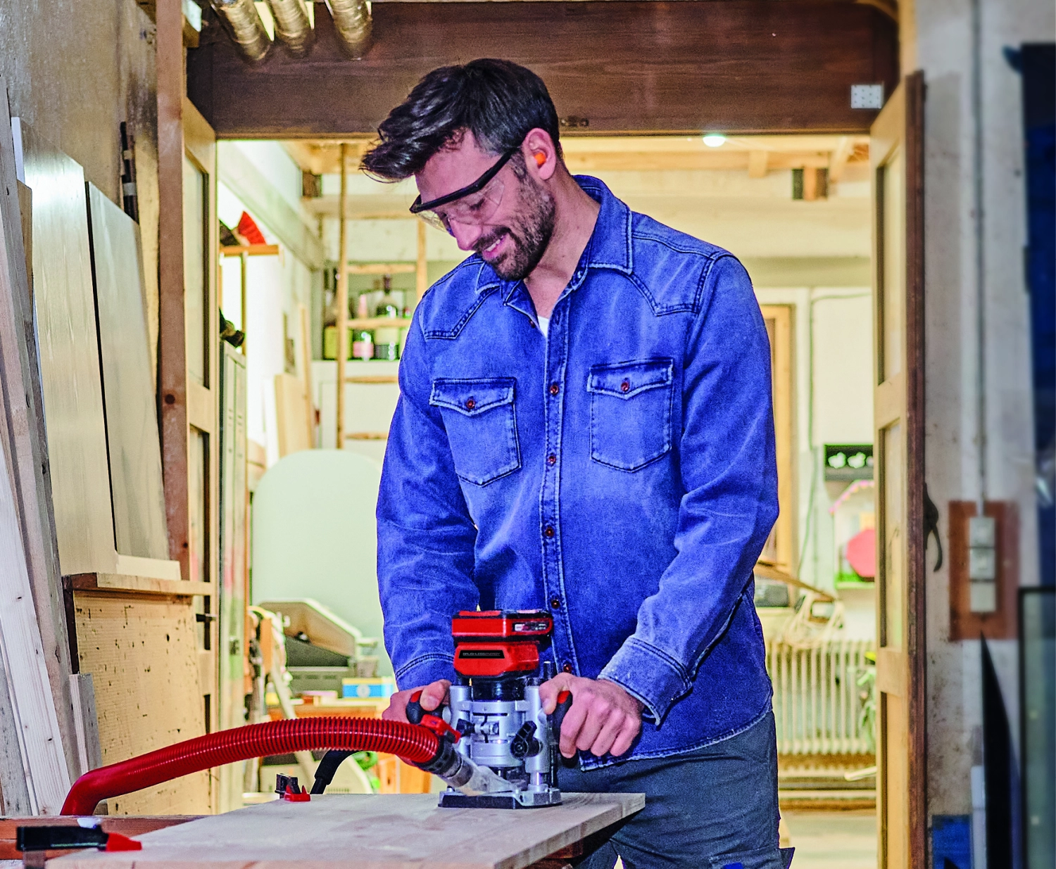 Einhell TP-RO 18 Li BL Solo Accu Bovenfrees Power X-Change