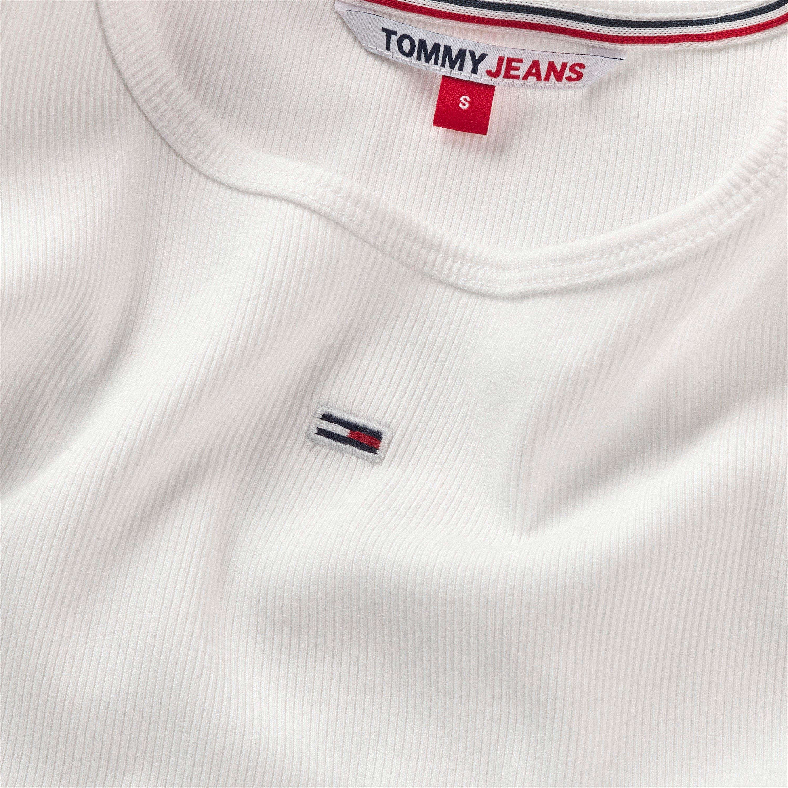 Tommy Jeans Essential Rib Long Sleeve Baby Tee