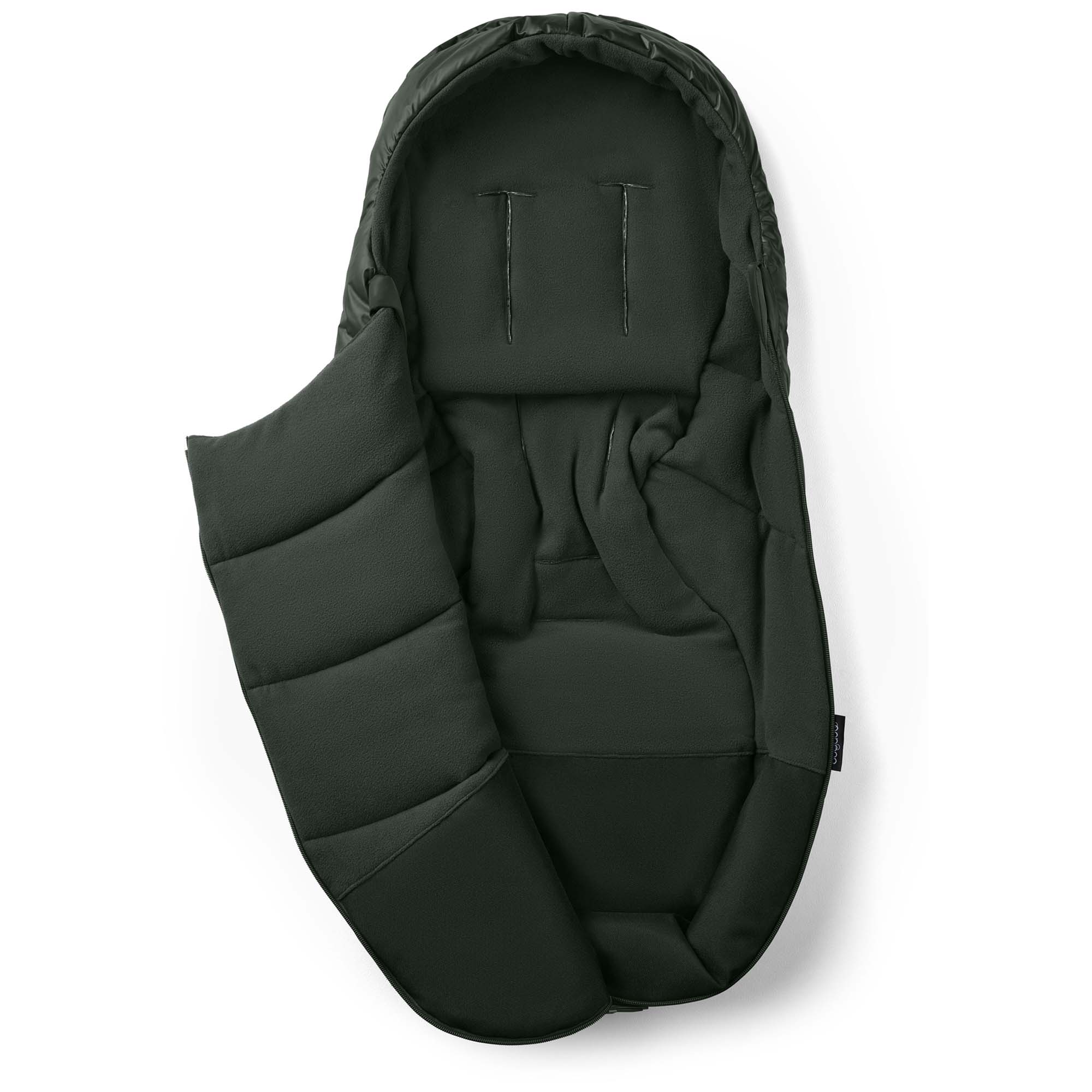Bugaboo footmuff Noir Limited Edition Black Moonlight Midnight Green kopen? - Sh