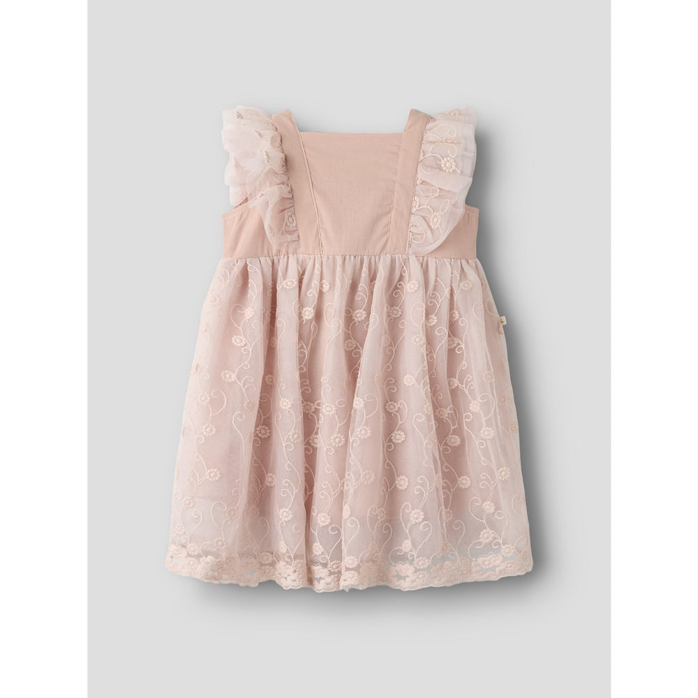 Køb Lil'Atelier Peach Whip Nmffeya Sl Tyl Kjole Lil