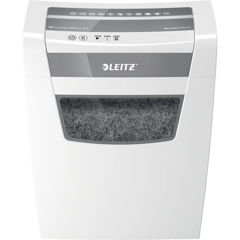 Destructeur Leitz IQ Home Office - coupe croisée