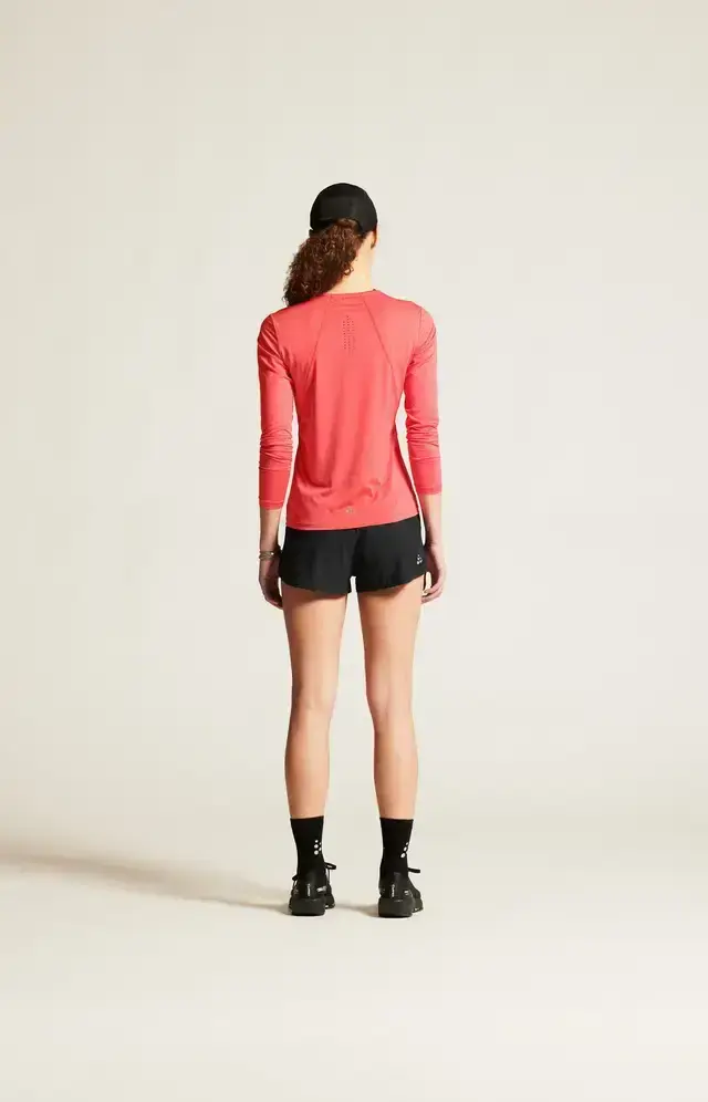 Craft ADV Essence 2 Hardloopshirt Lange Mouwen Cheer Dames