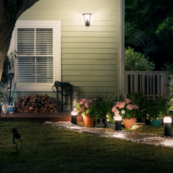 Philips Hue sokkellamp Calla uitbreiding zwart- wit en gekleurd licht 8W - laag