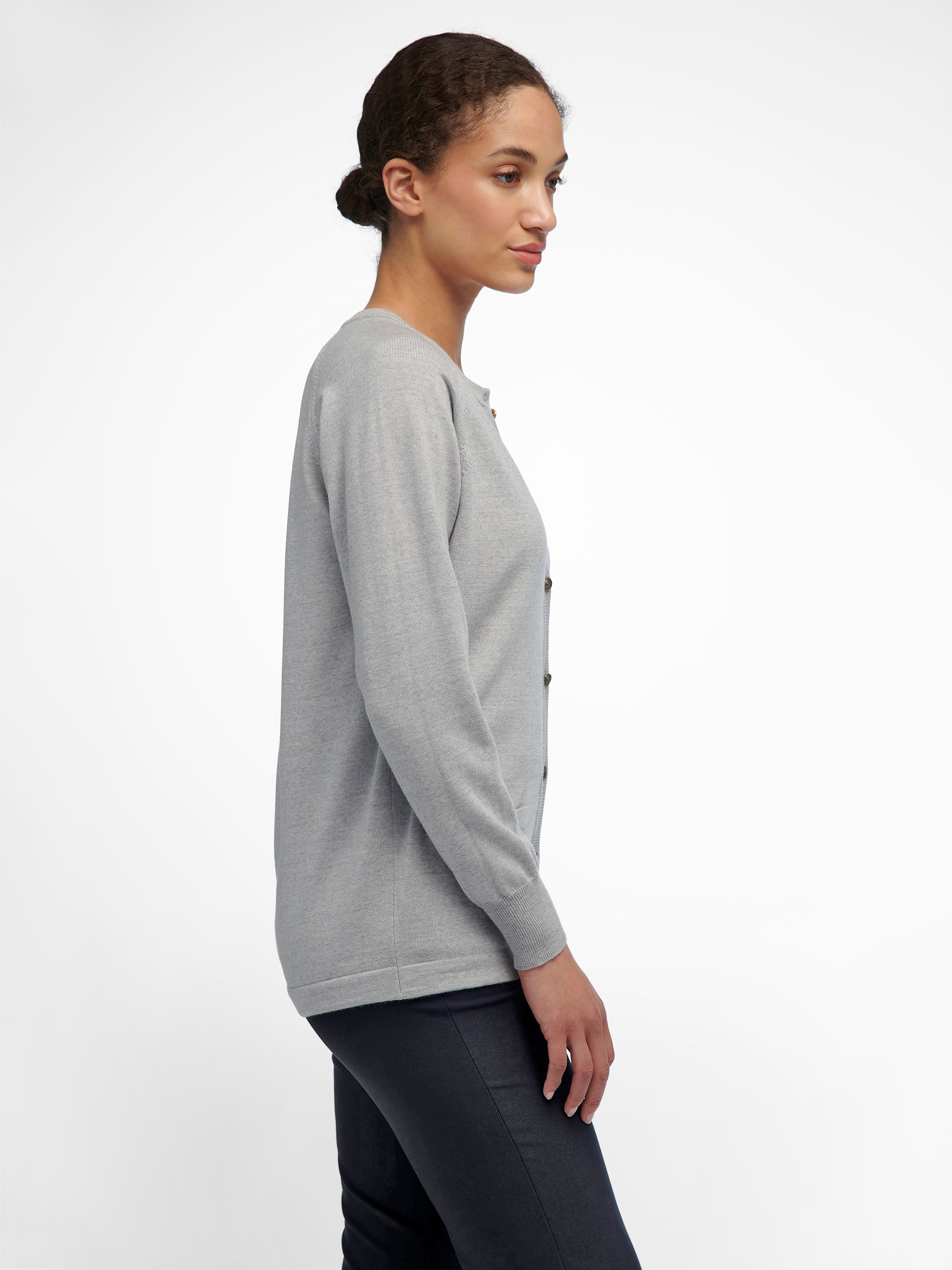 Strickjacke aus 100%Schurwolle Pure Tasmanian Wool