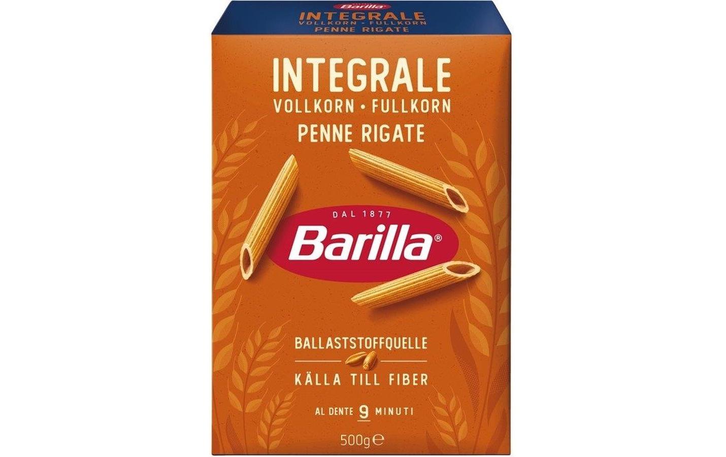 Teigwaren Integrale Penne Rigate 500 gPasta aus Hartweizengriess