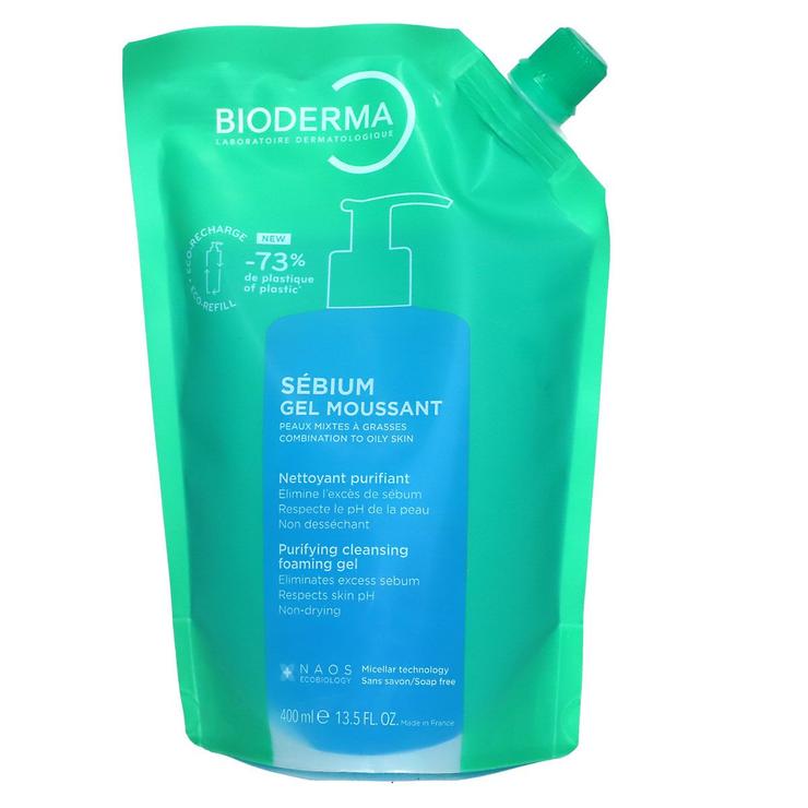 Sebium gel moussant nettoyant purifiant eco-recharge 400ml