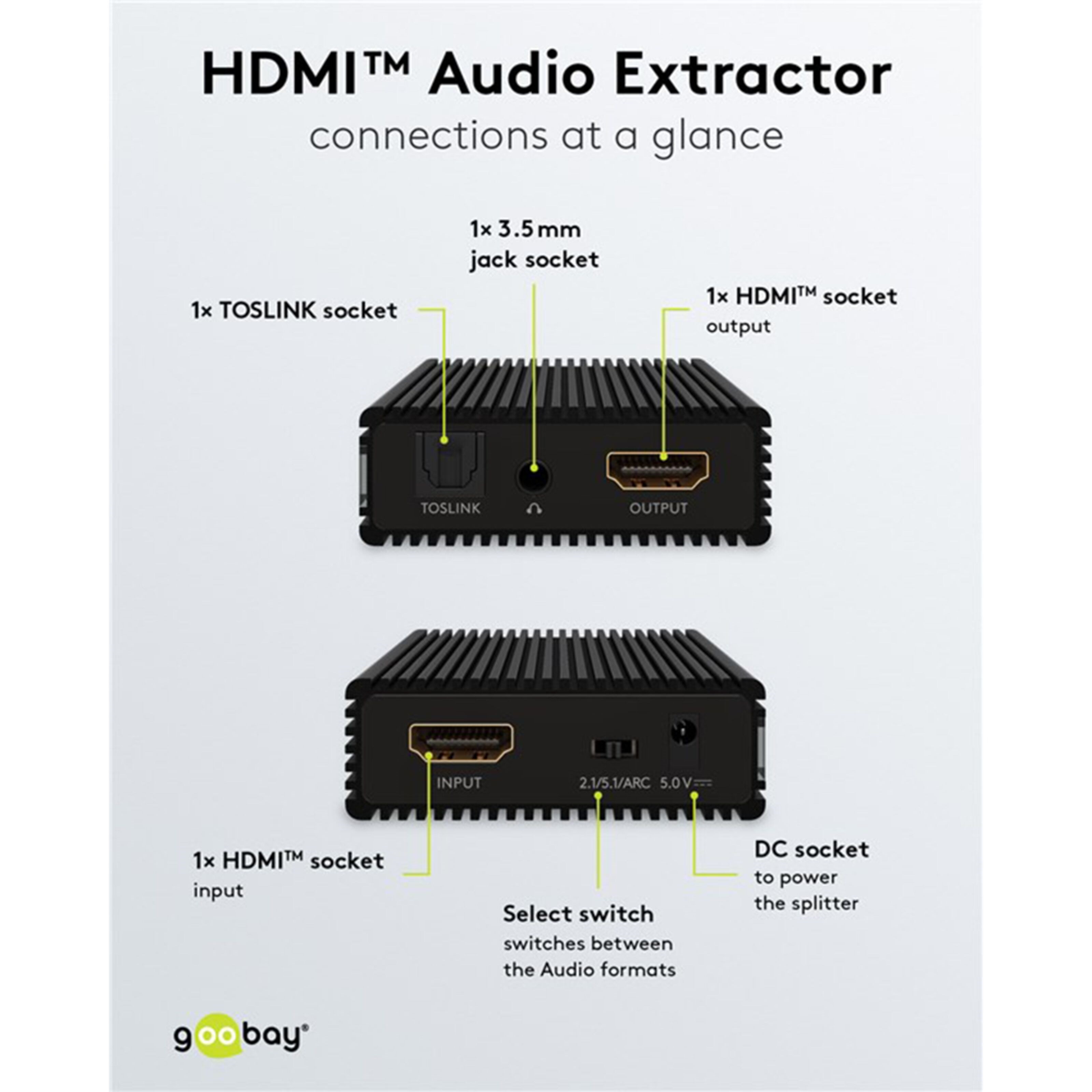 HDMI-extractor