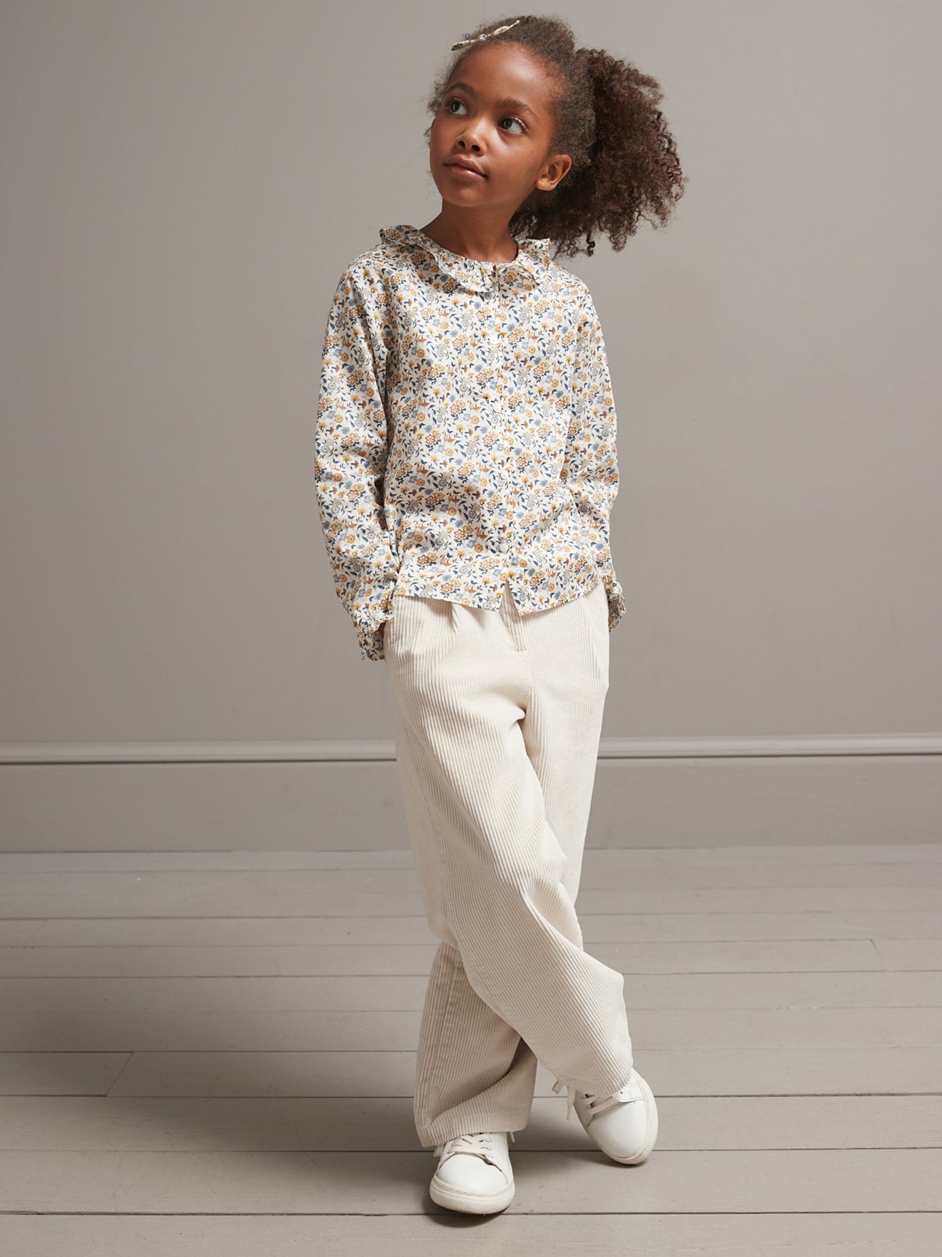 Chemise Fille en tissu Liberty Aisha