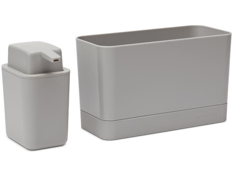 Brabantia Spültrog-Organizer Set, Grau Spültrog-Organizer