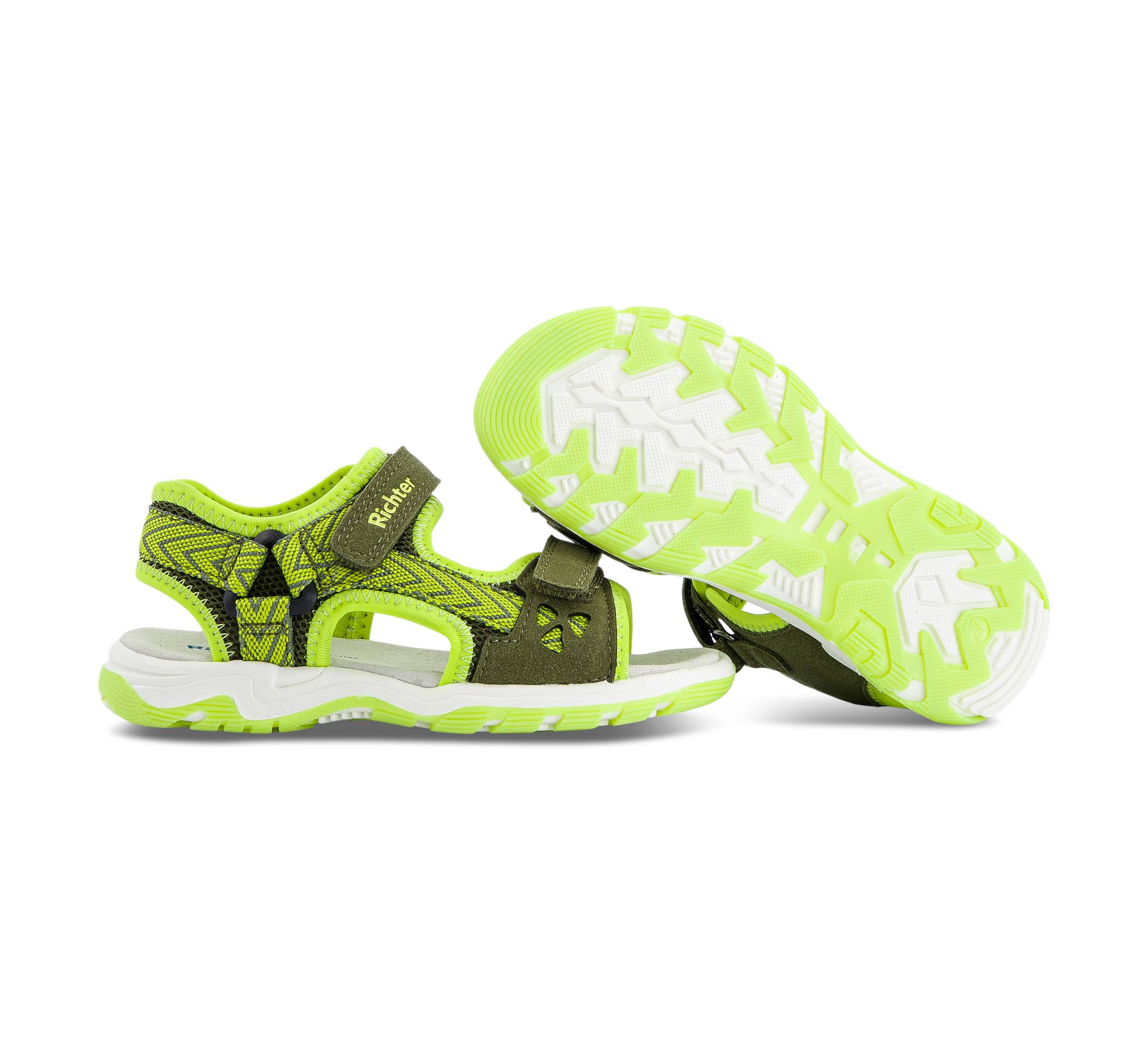 Richter Leon - Offene Sandalen grün