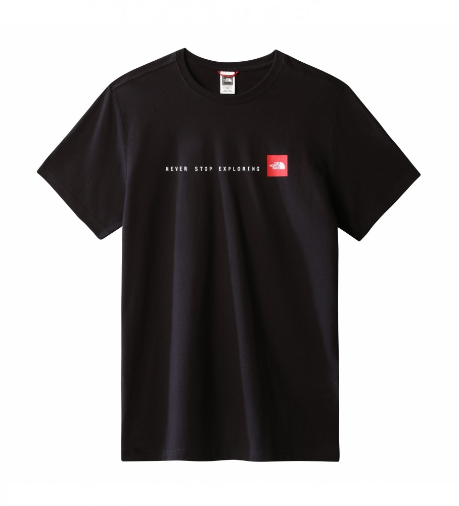 Camiseta The North Face MS/S Never Stop Exploring preta