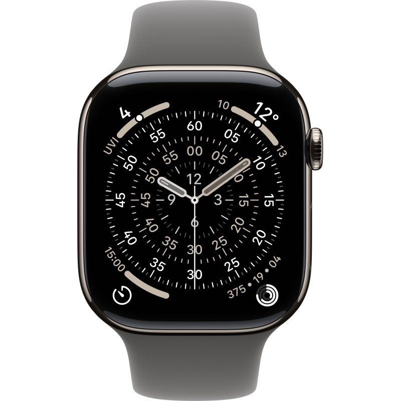 Apple MXLY3ZM/A accessoire intelligent à porter sur soi Bande Gris Fluoroélastomère