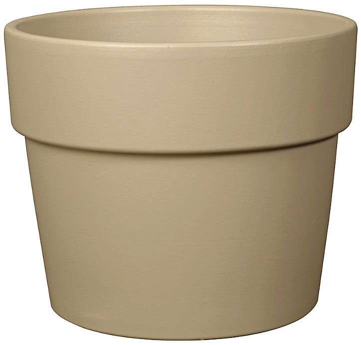 Vaso Perfetto terre cuite Deroma BigBand sable ø24,5 x h.19,7 cm