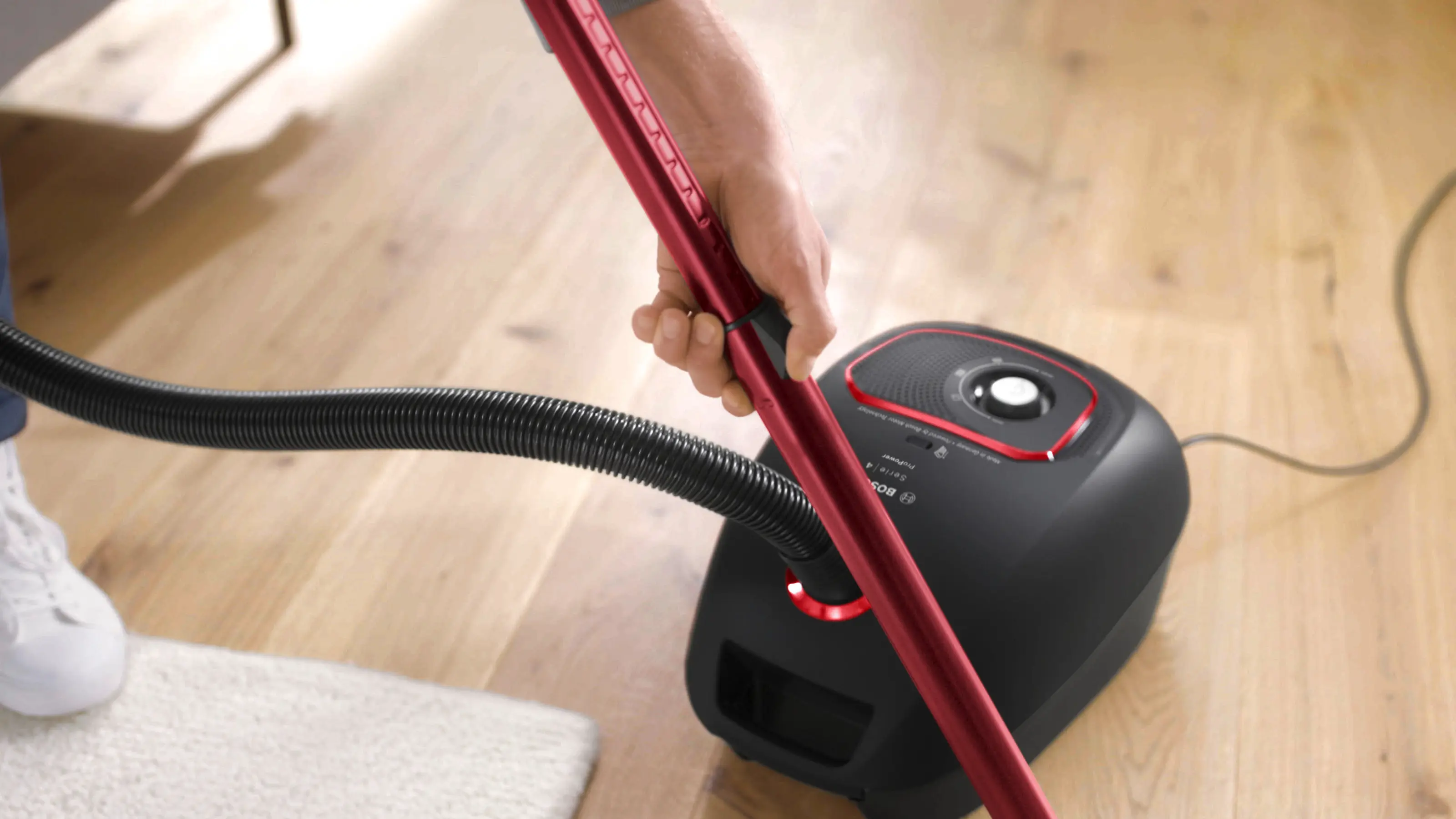 Serie 4 Stofzuiger met zak ProPower Zwart