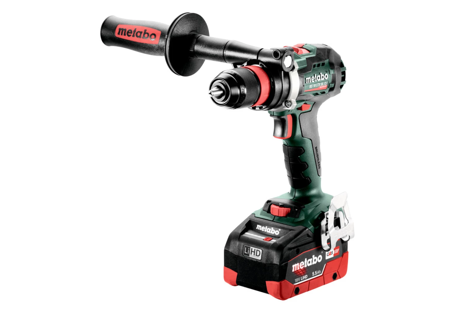 Metabo BS 18 LTX BL Q I 18V Li-ion accu boor-/schroefmachine set (2 x 5.5 Ah LiHD accu) in metaBOX- koolborstelloos - 602359660