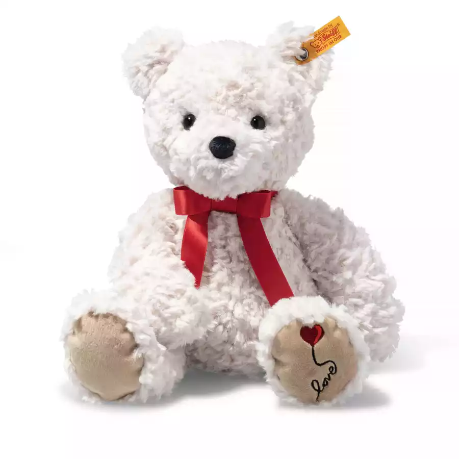 Steiff Soft Cuddly Friends Teddybär Jimmy love creme, 30 cm