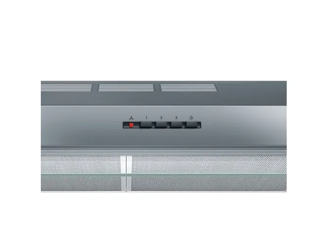 Bosch Serie | 4 DUL63CC50 - Hætte - standard - bredde: 60 cm - dybde: 48.2 cm - udtrækning og recirkulation (-) - rustfrit stål