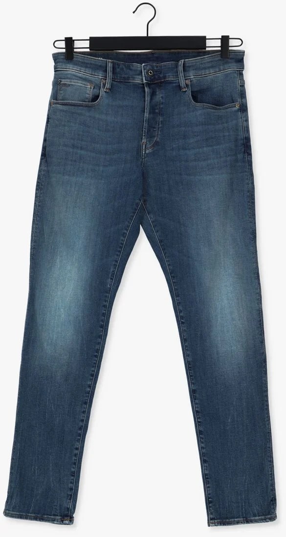 G-STAR RAW blauwe g-star raw slim fit jeans 3301 slim