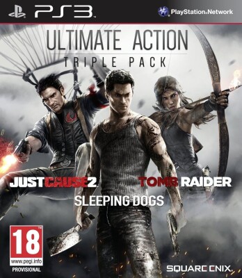 Just Cause 2, Sleeping Dogs & Tomb Raider Bundle - Import - PS3