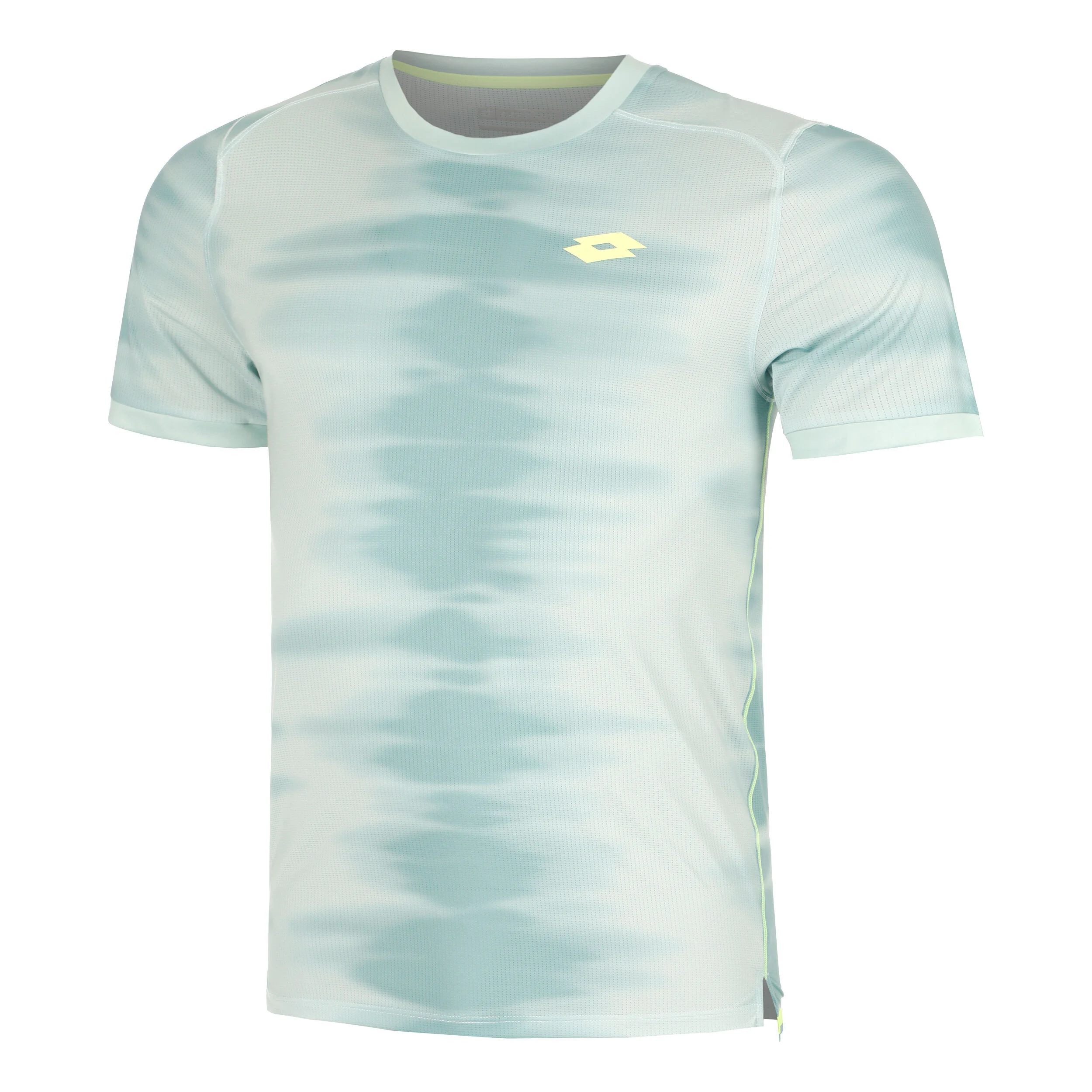 Lotto Tech II T-shirt Hommes - Vert , Jaune Lemon