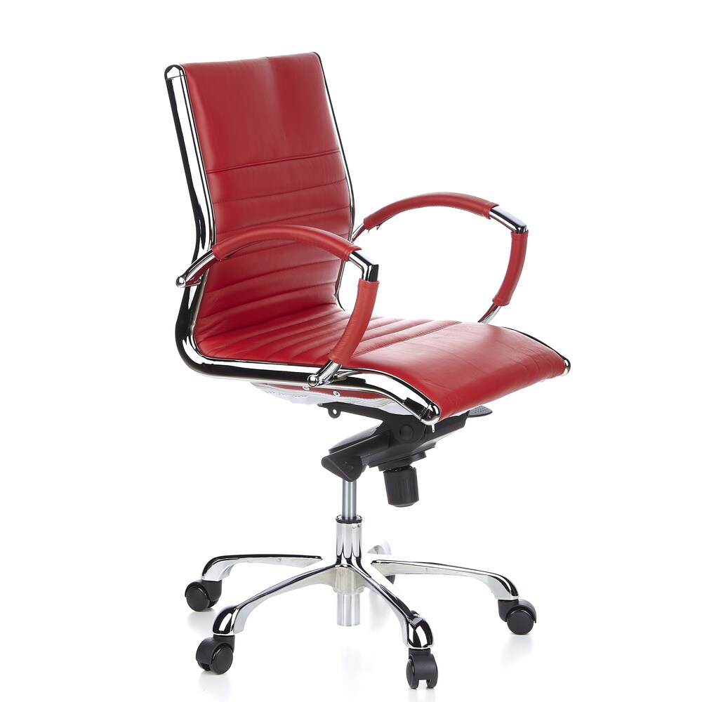 Profi Chefsessel PARMA 10 Leder mit Armlehnen hjh OFFICE