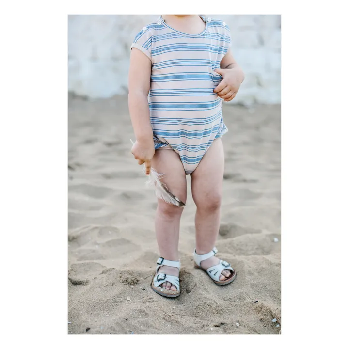 Young Soles Sandales Cuir Pearl | Ecru