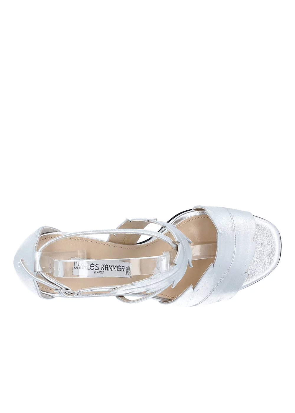 SANDALE REMBRANDT CUIR ARGENT