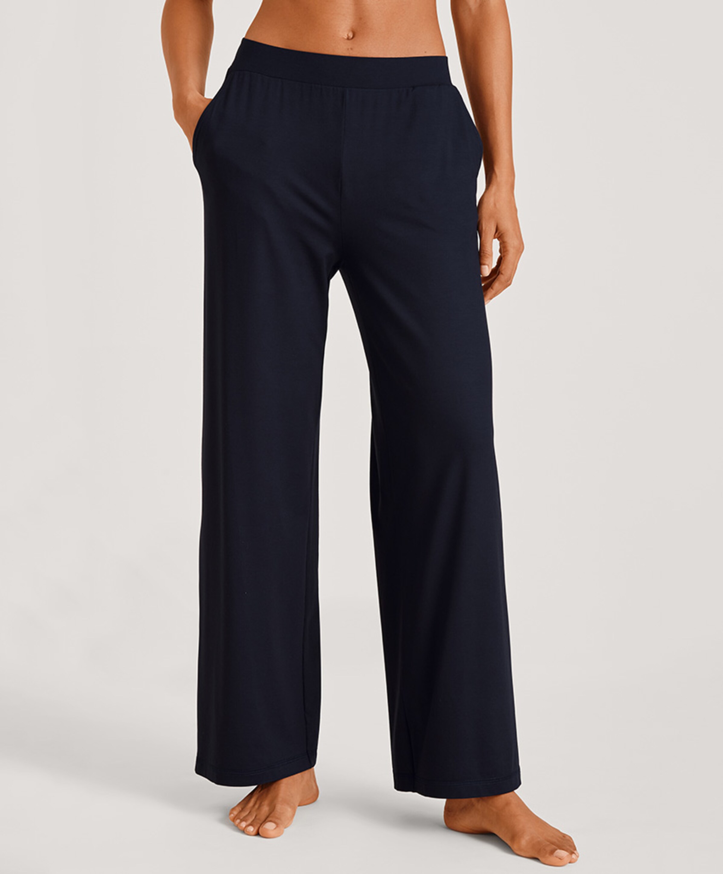 Calida Dames pyjamabroek blauw