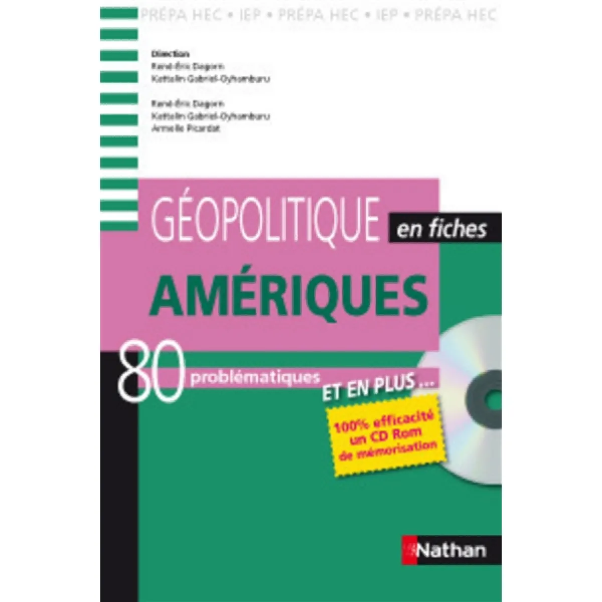 Amériques : 80 problématiques, prépa HEC · Occasion